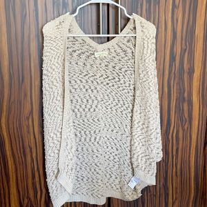 Urban outfitters short sleeve sweater cardigan
